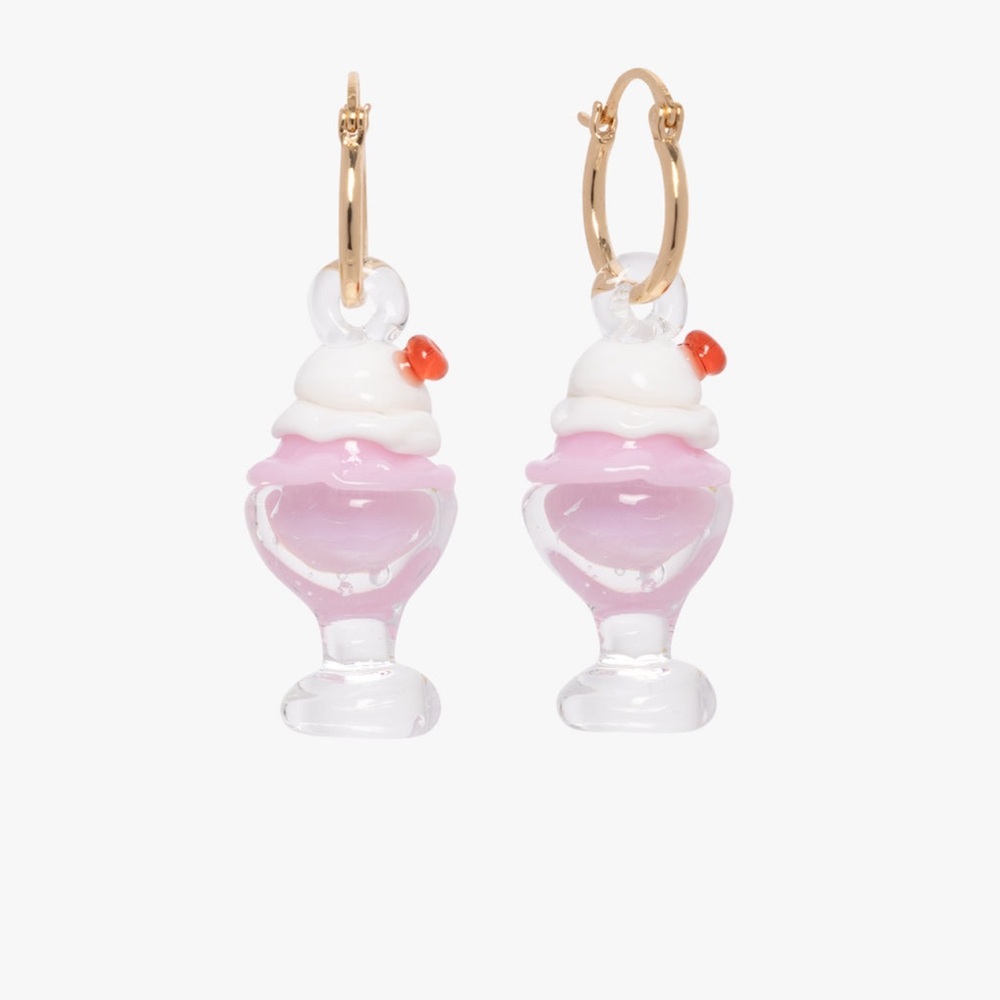 lisa says gah ice cream earrings NWOT